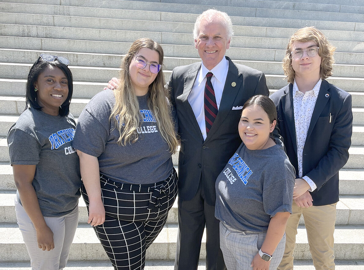 Adri and others with Governor McMaster
