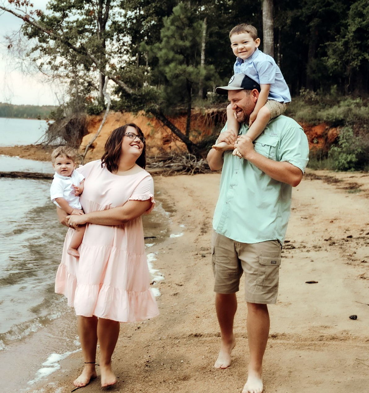 Nick McGee and family